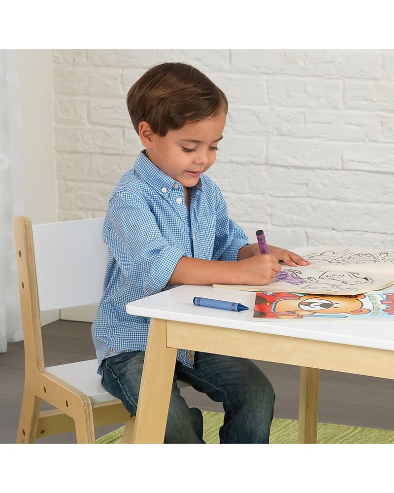 kidkraft modern table and 2 chair set